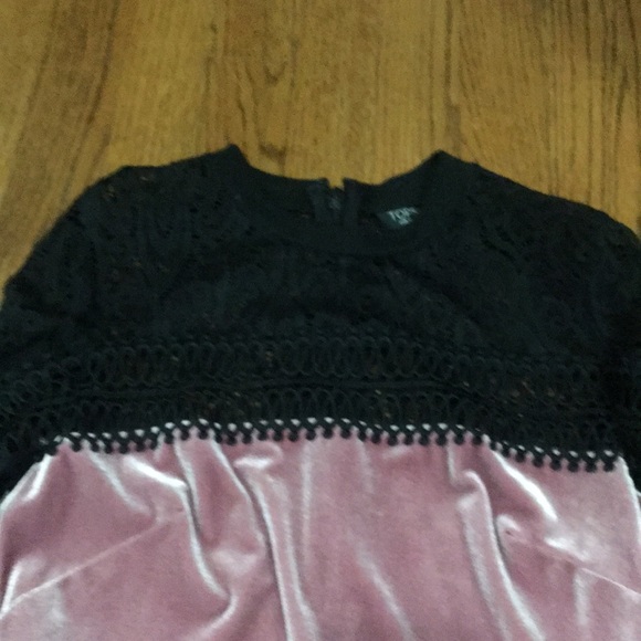 5 for $25! Topshop velvet and lace dress - Picture 2 of 4